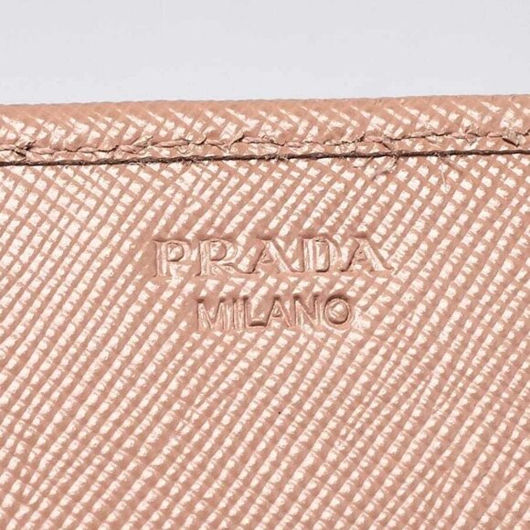 Prada Cammeo Saffiano Leather Bow Flap Wallet - Picture 7 of 9